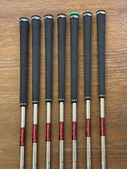 Cobra King Tec X ‘25 Iron Set (4-PW) / KBS $-Taper Lite S shafts (stiff)
