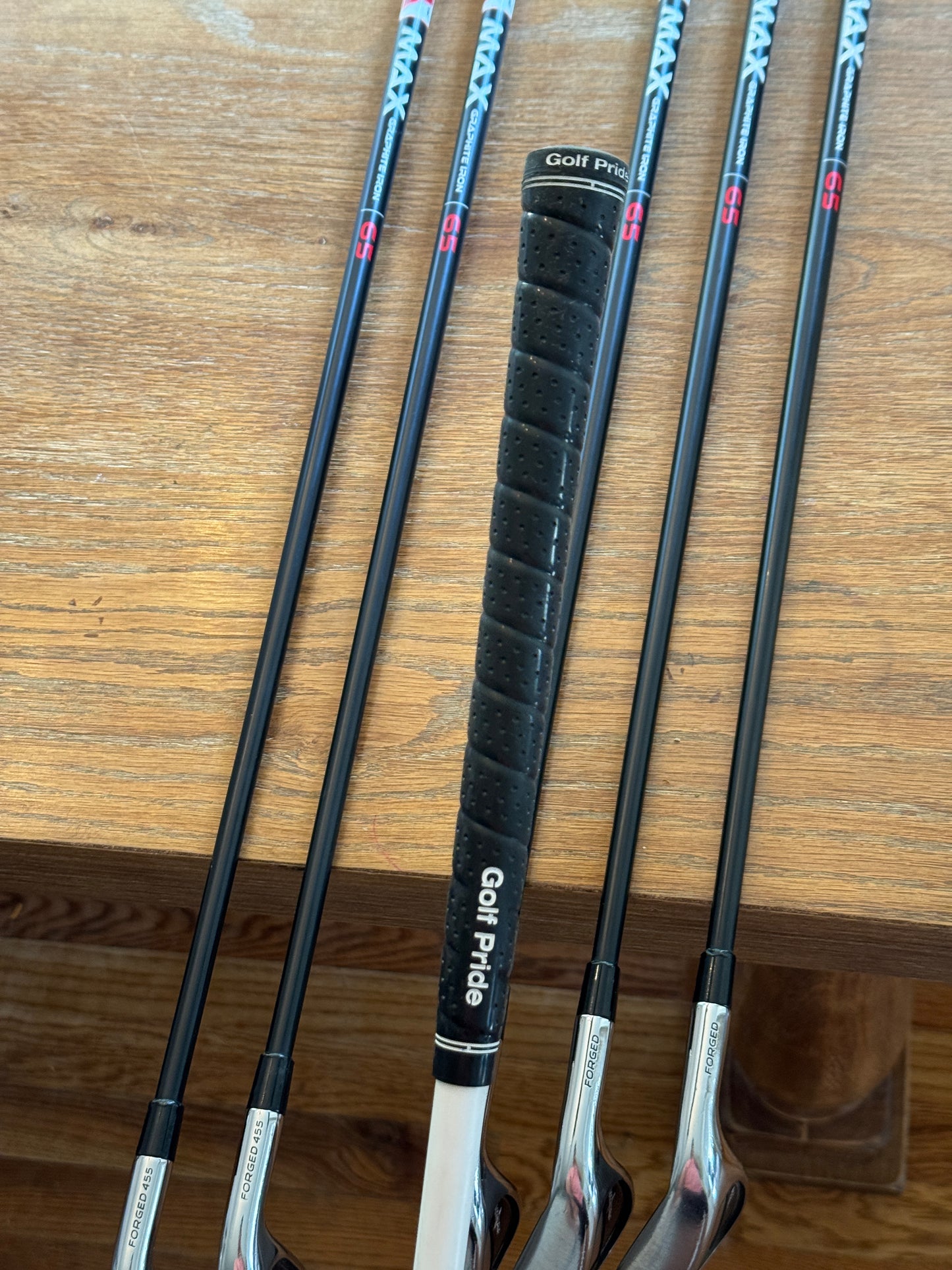 Callaway Paradym Iron Set (6-AW) / KBS MAX Graphite 65S shafts (stiff)
