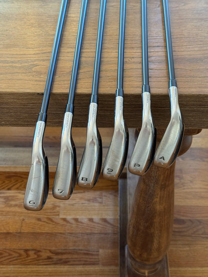 Callaway Paradym Iron Set +1/2” (6-AW) / KBS Max Graphite 65 R shafts (regular)