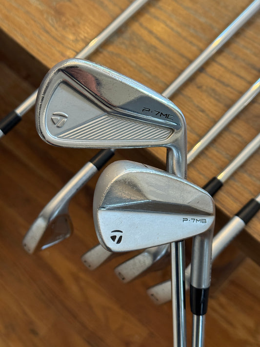 Taylormade P7MB/MC ‘23 Combo Iron Set (4-PW) / Project X LZ 125g 6.5 shafts (xtra stiff)
