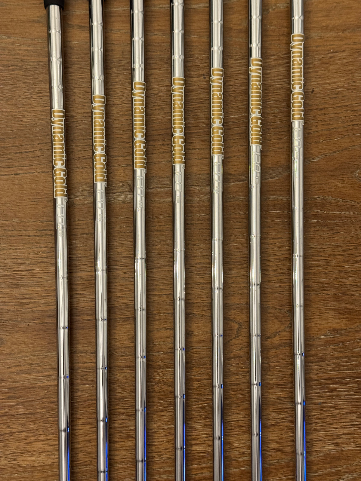 Mizuno Pro 245 Iron Set (4-PW) / Dynamic Gold X100 shafts (xtra stiff)