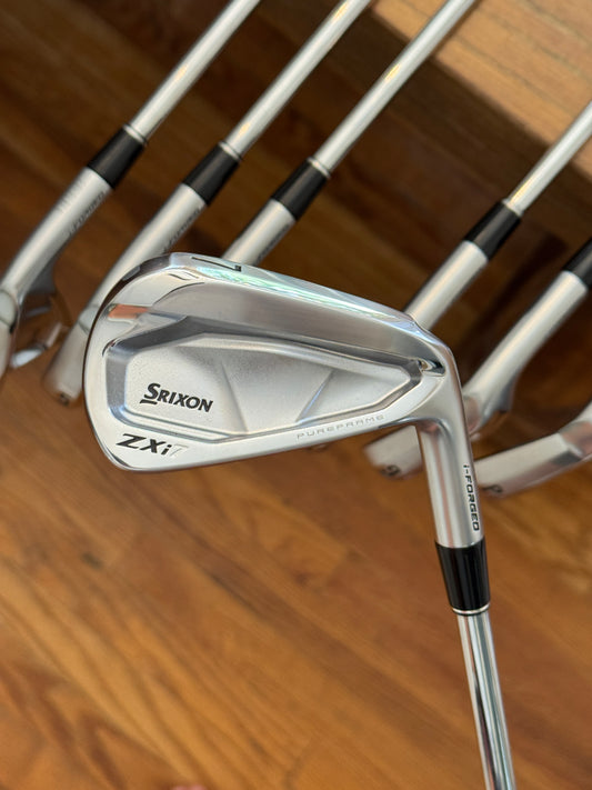 *MINT* Srixon ZXi7 Forged '25 Iron Set (4-PW) / Dynamic Gold MID R300 shafts (regular)