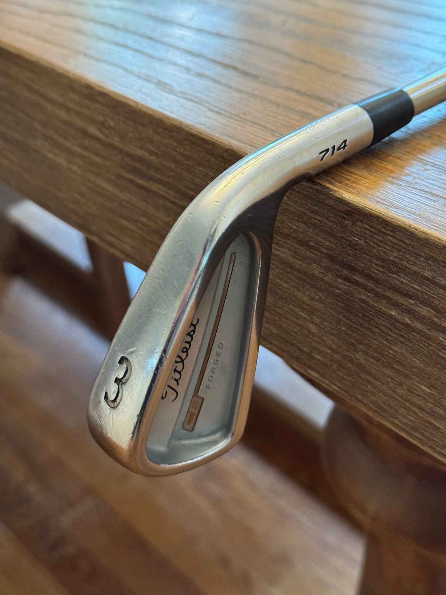 Titleist 714 CB 3-iron / N.S. Pro 950 GH S shaft (stiff)