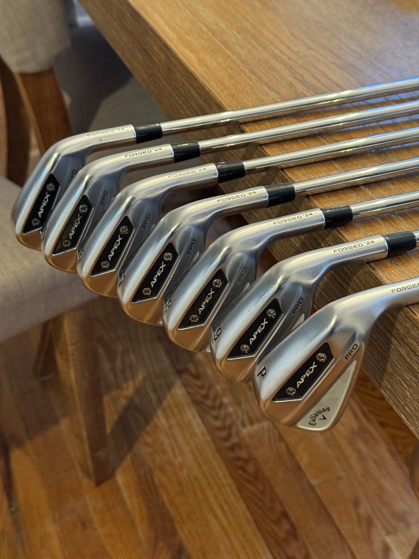 Callaway Apex Pro ‘24 Iron Set (4-PW) / N.S. Pro Modus3 Tour105 R shafts (regular)