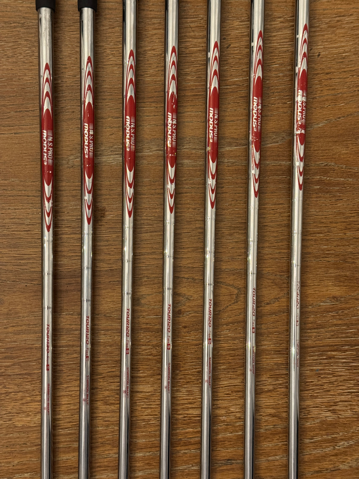 Srixon ZX7 Forged Iron Set (4-PW) / N.S. Pro Modus3 Tour120 S shafts (stiff)