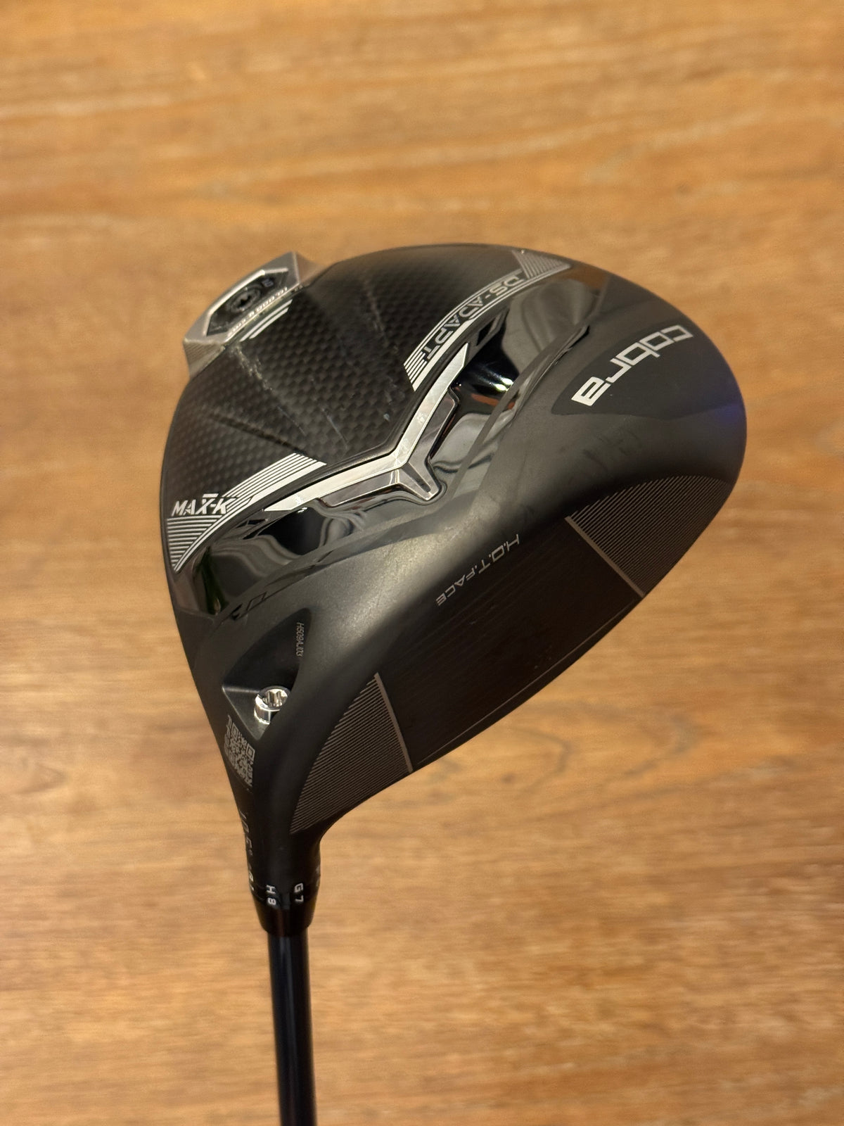 Cobra DS Adapt Max-K Driver (10.5°) / Project X Denali 60g 5.5 shaft (stiff)